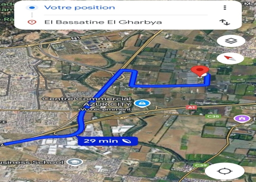 ارض سكنية بومهل البساتين